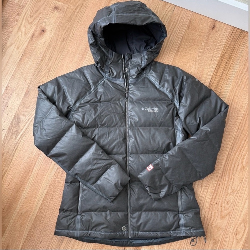 Columbia 700 Down Women's OutDry Extreme Alta Peak Waterproof Hooded Jacket M